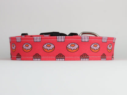 Donuts & Muffins Dog Collar