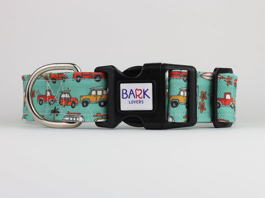 Surf Trip Dog Collar