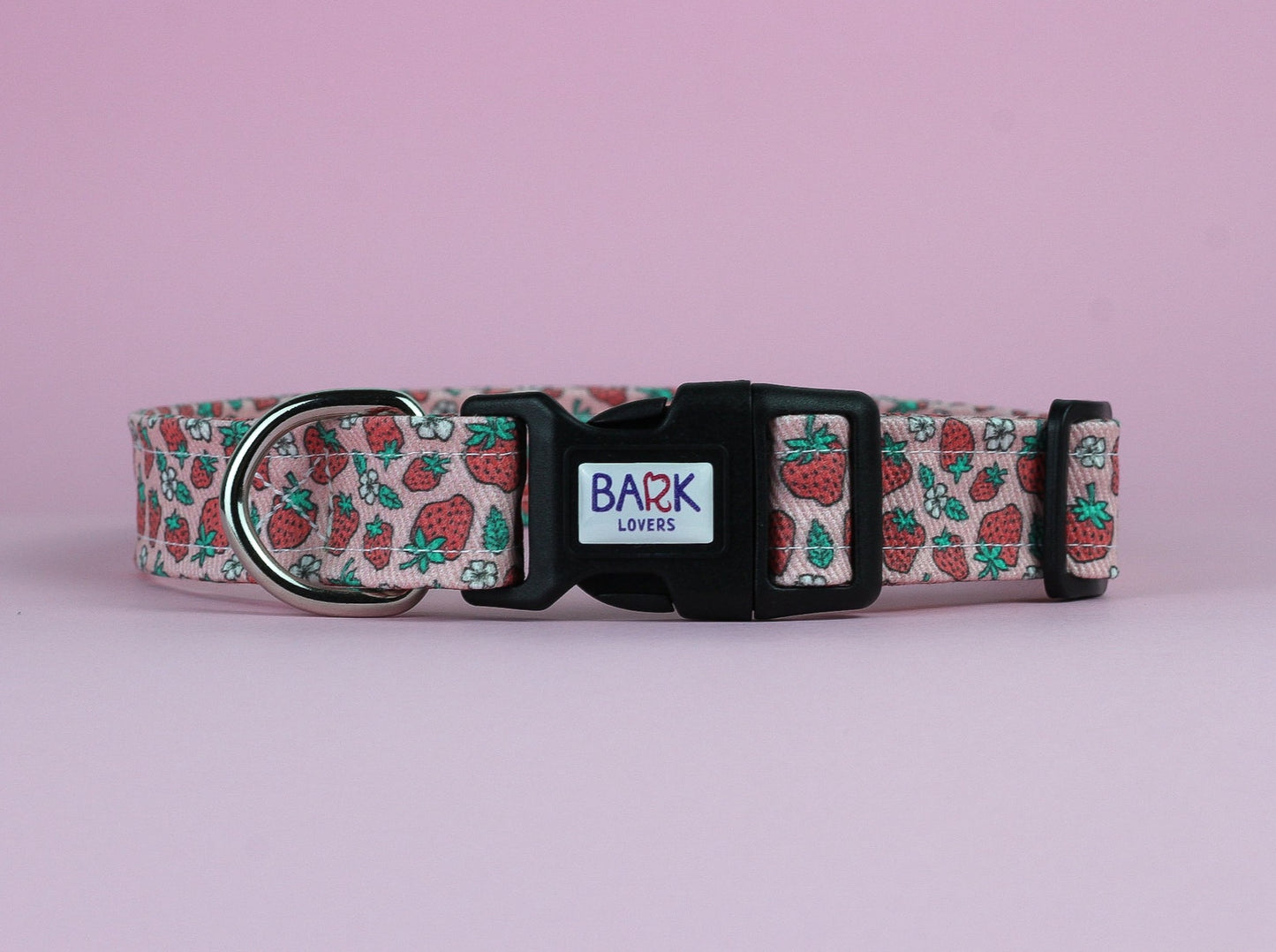 Strawberries Dog Collar