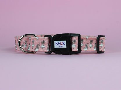 Ballet Dancers Dog Collar